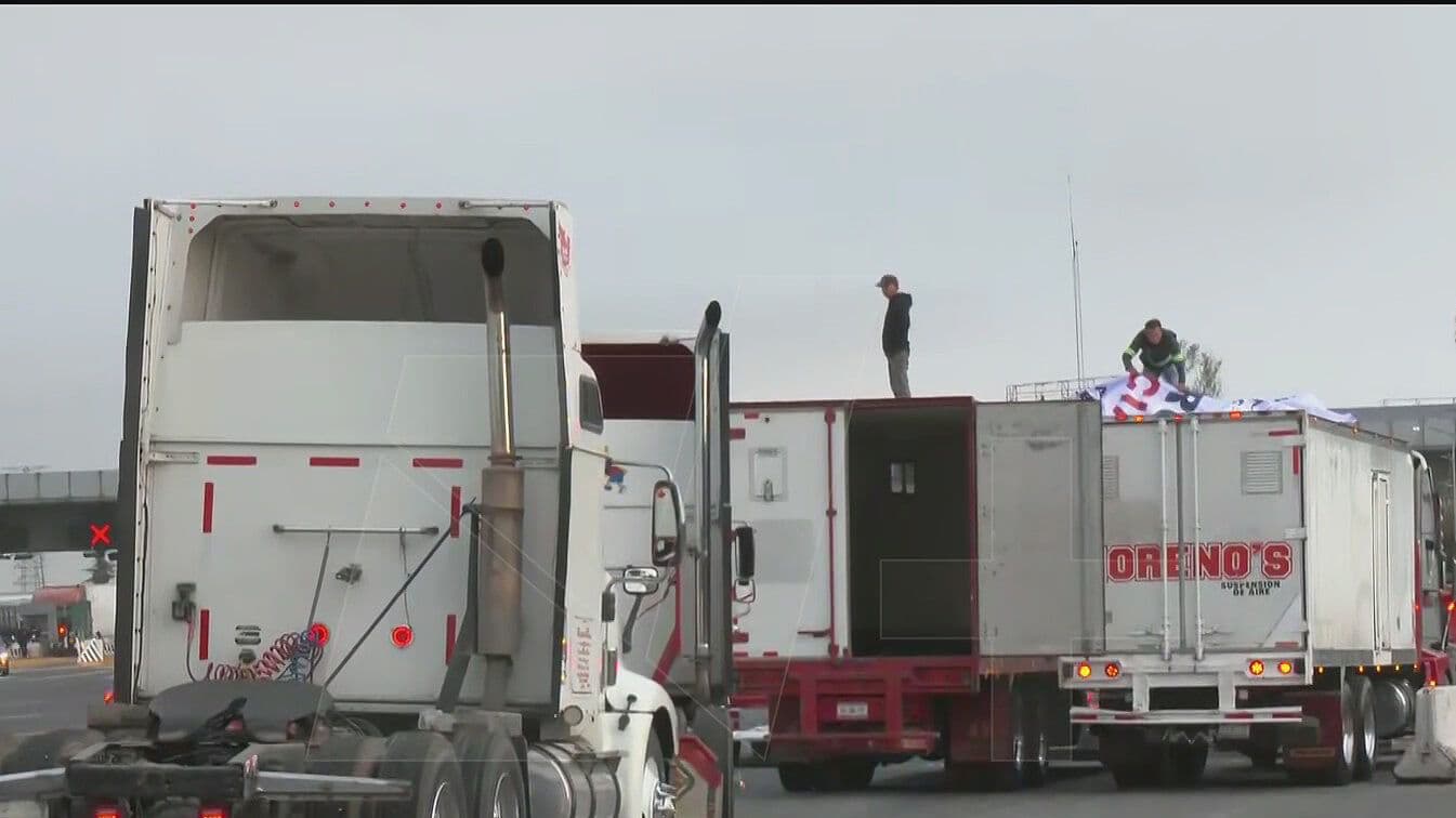 Paro Nacional de Transportistas Hoy: Reportan Reducción de Carriles en la México-Querétaro
