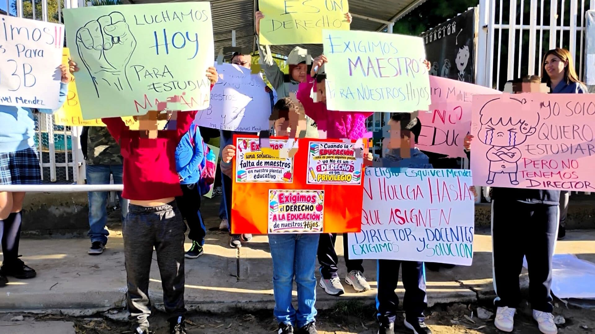 Padres Cierran Secundaria por Falta de Maestros en Valle de la Trinidad, Ensenada