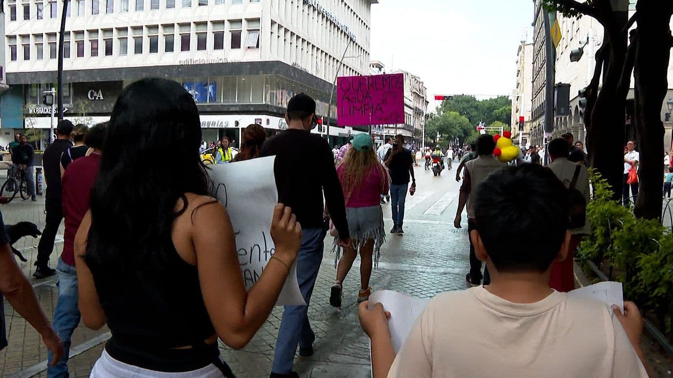 Tercera Marcha por el Agua en Guadalajara: Siguen las Exigencias por un Servicio Limpio