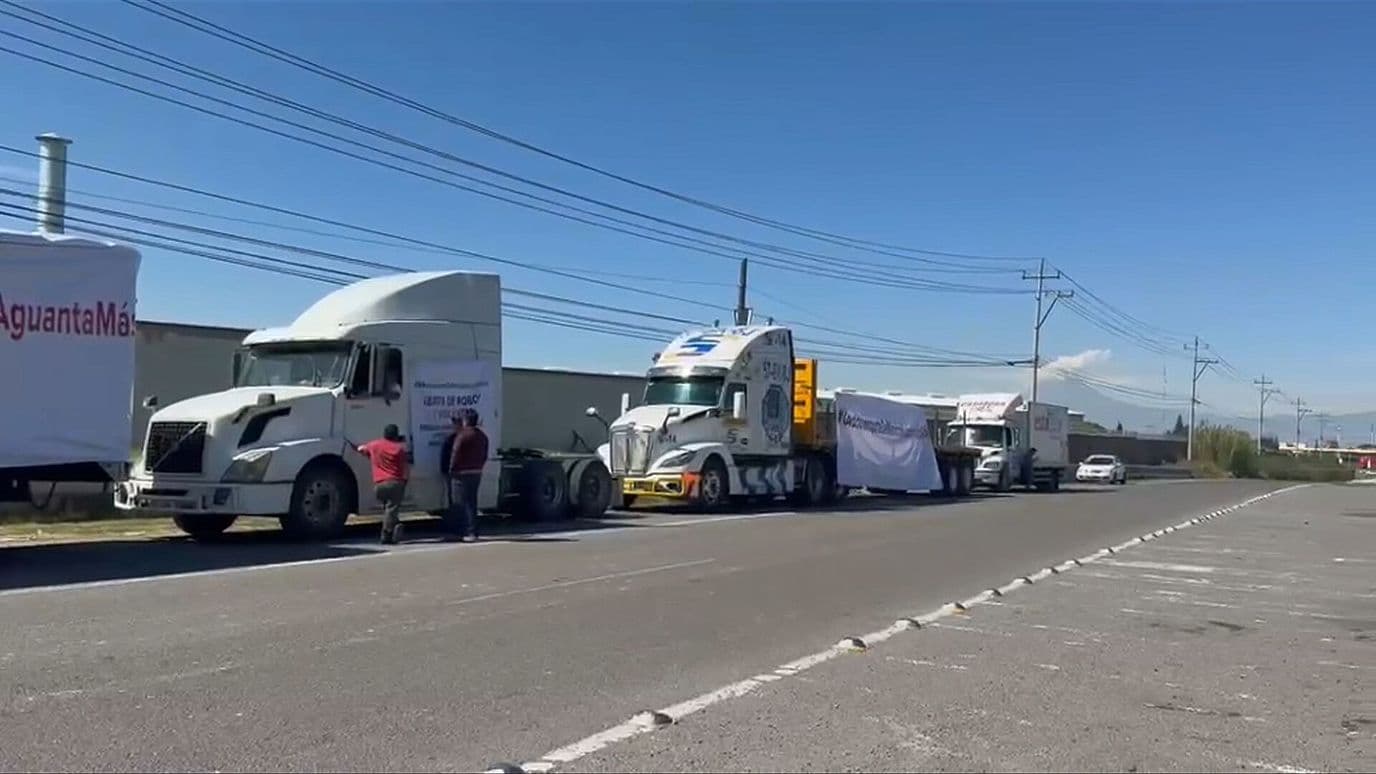 Transportistas de Puebla Piden Mayor Seguridad en Carreteras