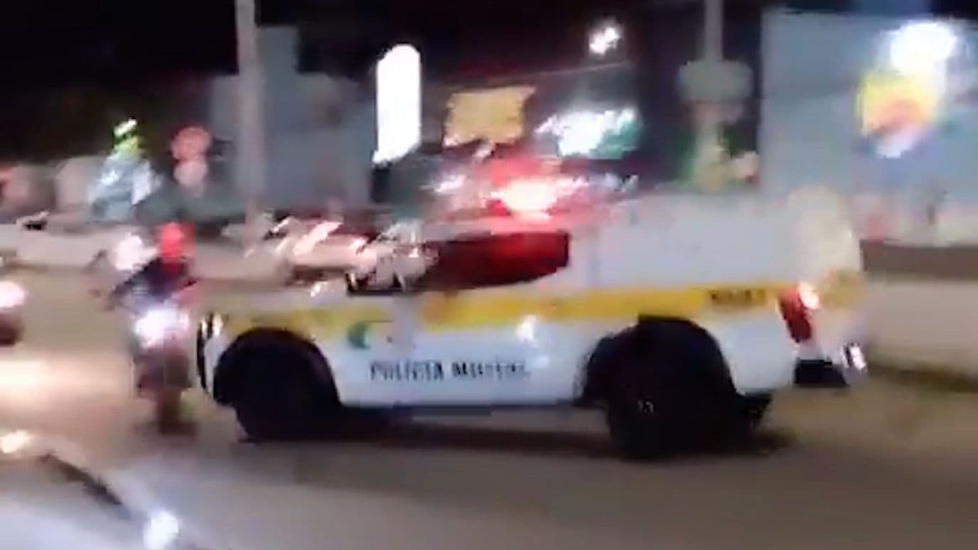 Motociclista Atropellado Durante Festejos por Victoria de Lula