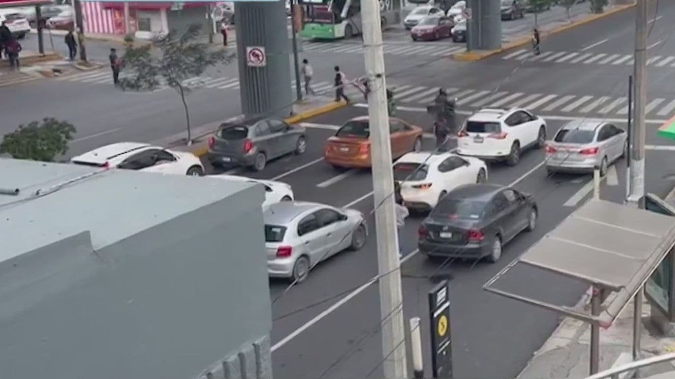Sigue Detenido Conductor por Escapar de Atropello en Guadalupe, NL