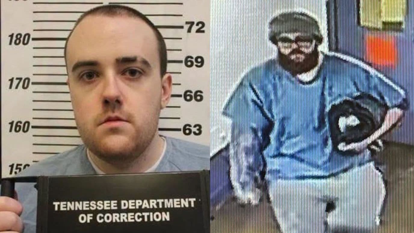 Captan Momento de Escape de Prisión de un Asesino en Tennessee