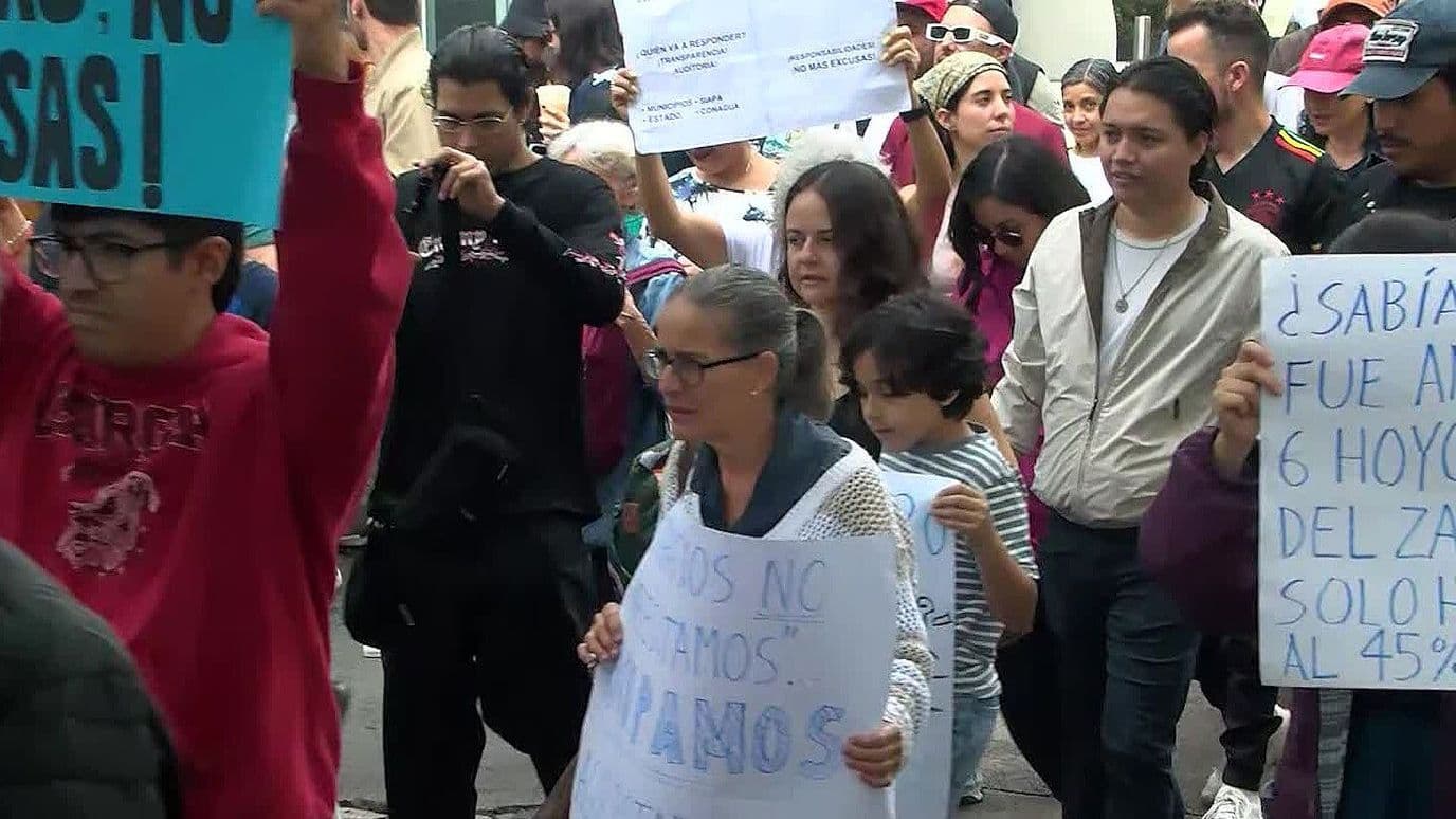 CNDH Seguirá Investigando Presunto Uso Excesivo de Fuerza en Marcha por el Agua en Guadalajara