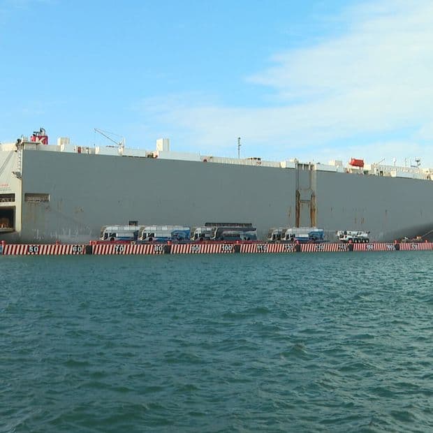 Transportistas Denuncian Demora para Ingresar a Recinto Portuario de Veracruz