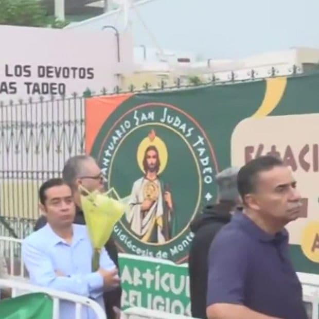 Llegan Cientos de Fieles a Celebrar a San Judas Tadeo en Monterrey