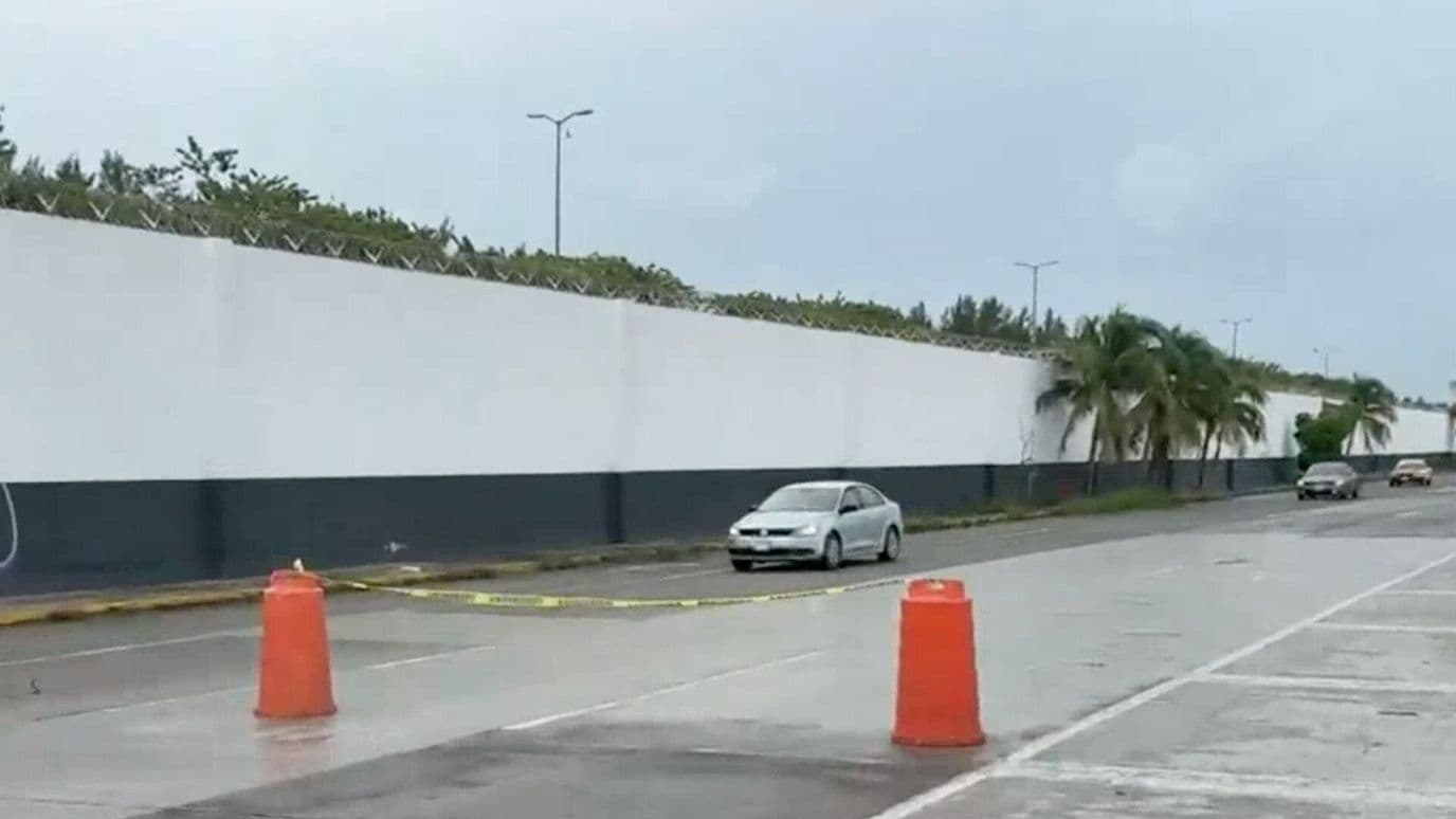 Colocan Señalamientos para Evitar Accidentes en Bulevar Fidel Velázquez en Veracruz