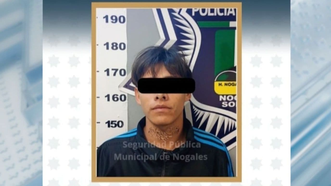 Sujeto Detenido tras Atropellar y Lesionar a Adulto Mayor en Nogales