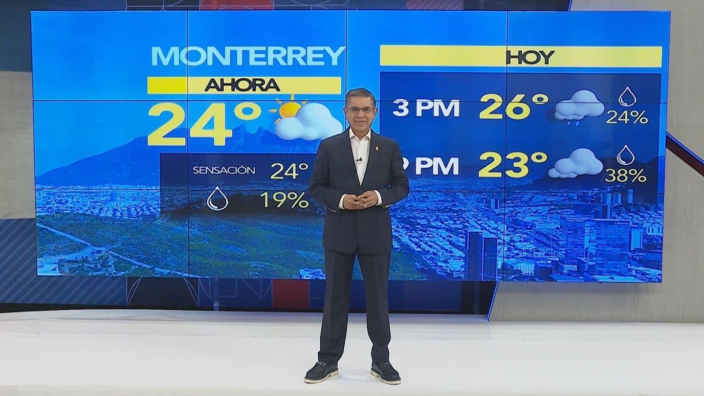 Clima en Nuevo León Pronóstico Vespertino del Miércoles 28 de Octubre de 2026