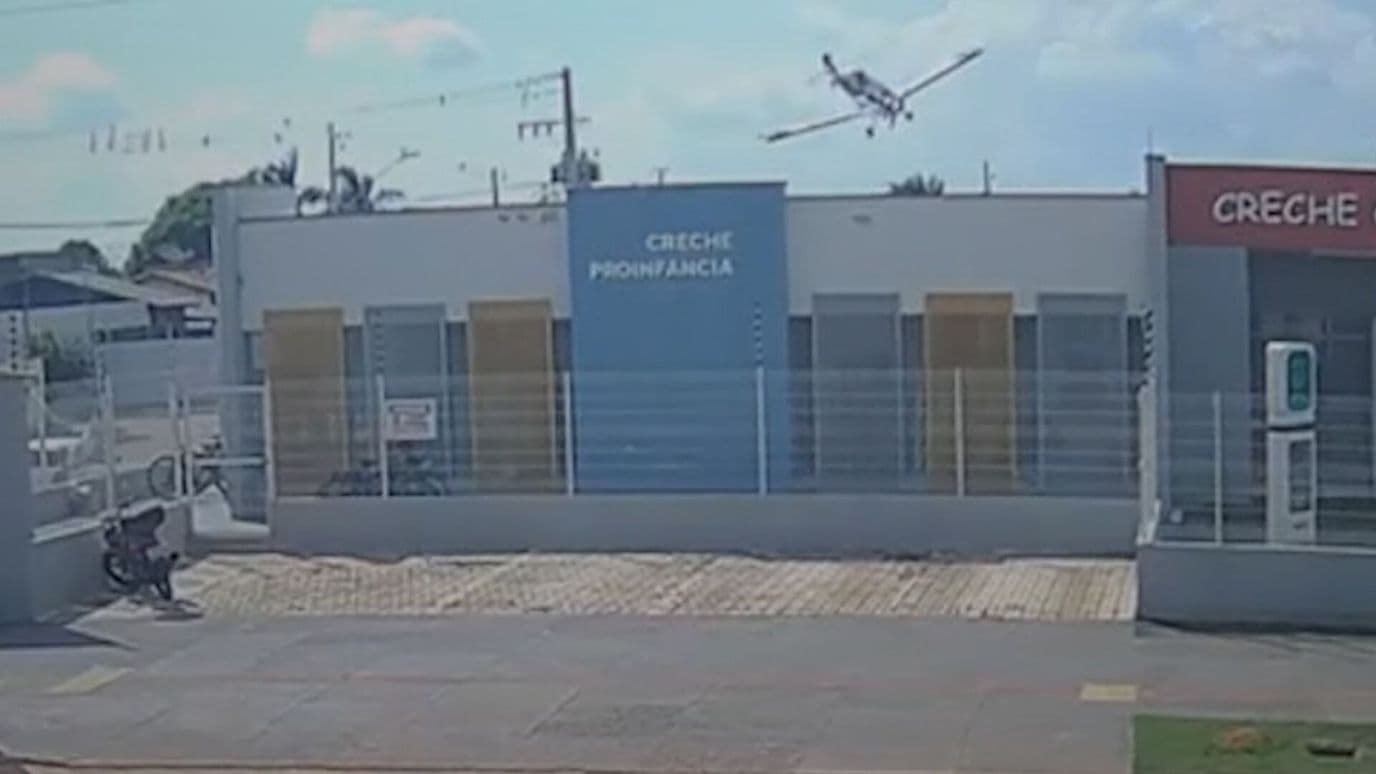Avioneta se Estrella contra una Guardería en Brasil