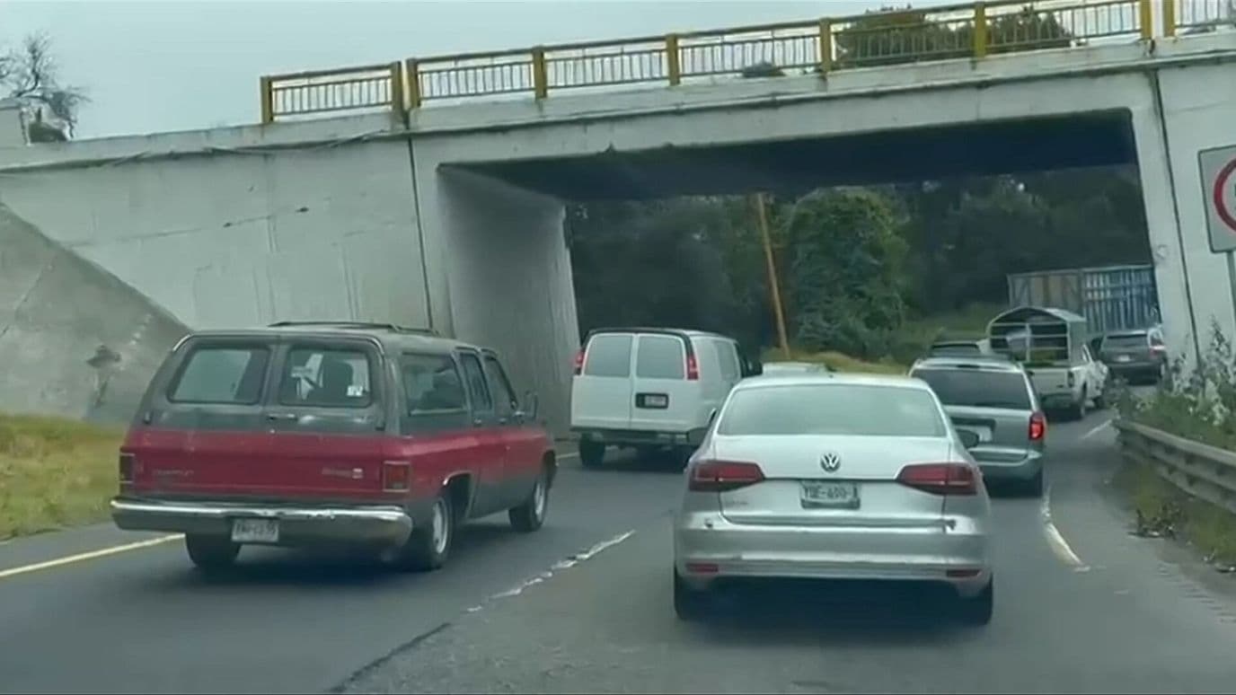 Video | Captan Asalto Masivo en la Autopista Puebla-Orizaba, Veracruz