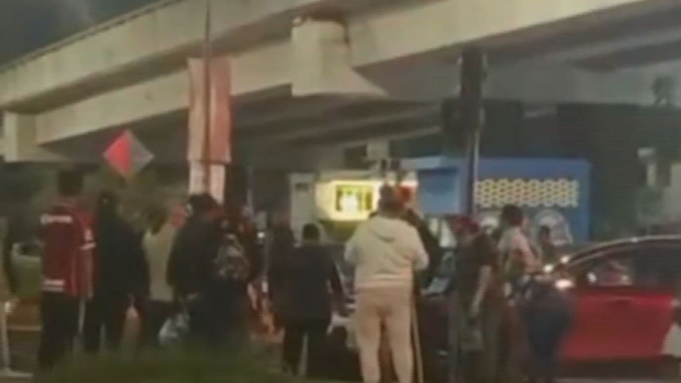 Ciclista Atropellado Lesionado Bulevar Xonacatepec Distribuidor Vial Amalucan Puebla