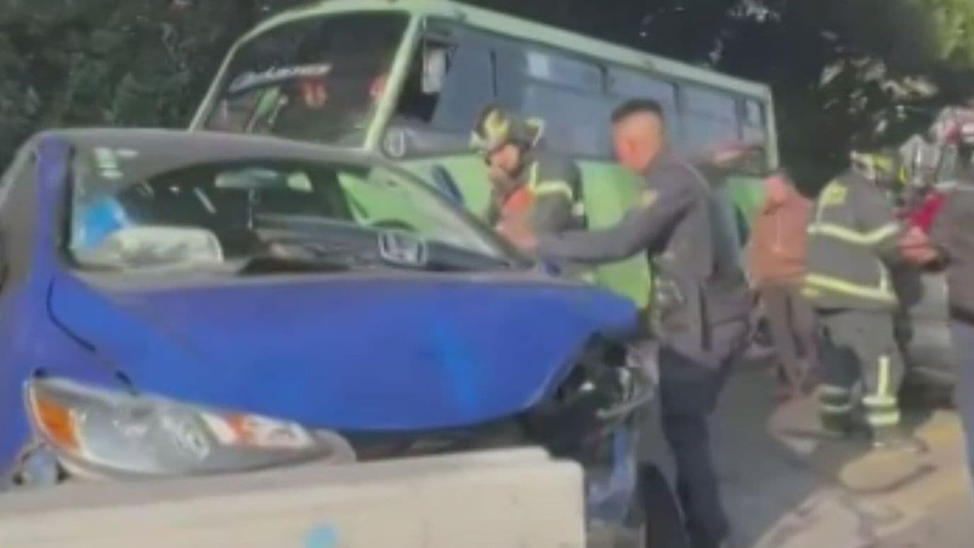 Choque en la México-Cuernavaca Provoca Caos Vial