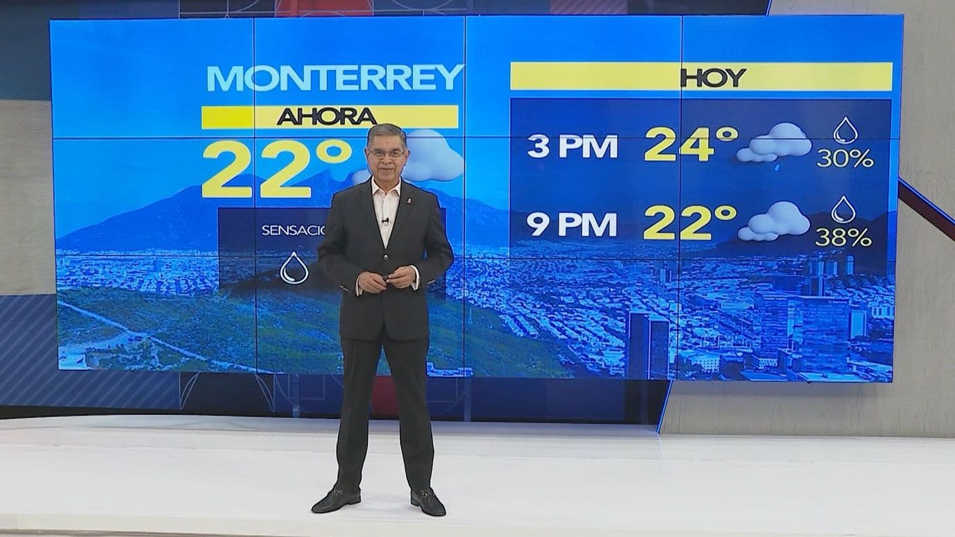 Clima en Nuevo León Pronóstico Vespertino del Jueves 29 de Octubre de 2026