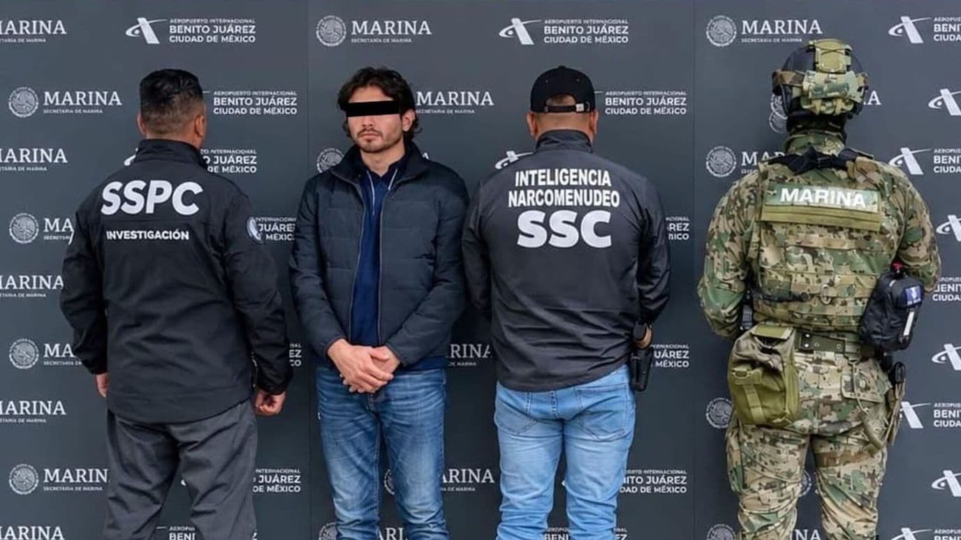 Detienen a 4 Personas y Aseguran Casi 48 kg de Droga en el AICM con Destino Internacional