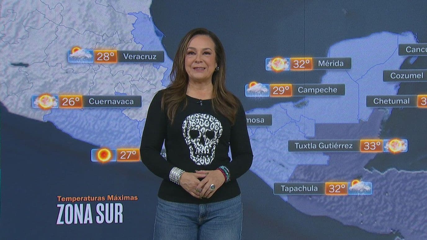 Clima Hoy en México: Lluvias por Remanentes de Vance