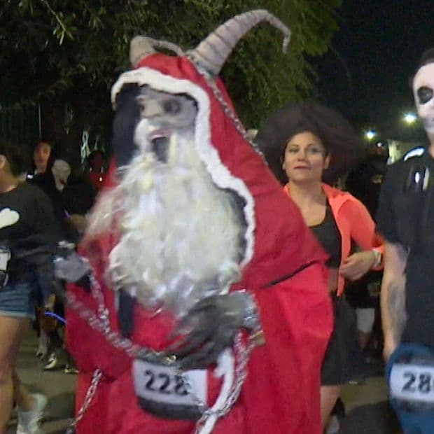 Cientos de Personas Participaron en la Carrera del Terror 2026 en León, Guanajuato