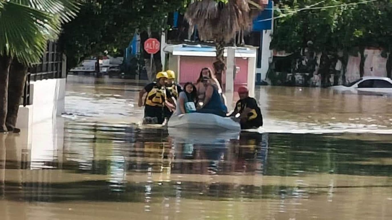 Guaymas y Empalme, Sonora, y San José del Cabo, en BCS, Quedan Bajo el Agua
