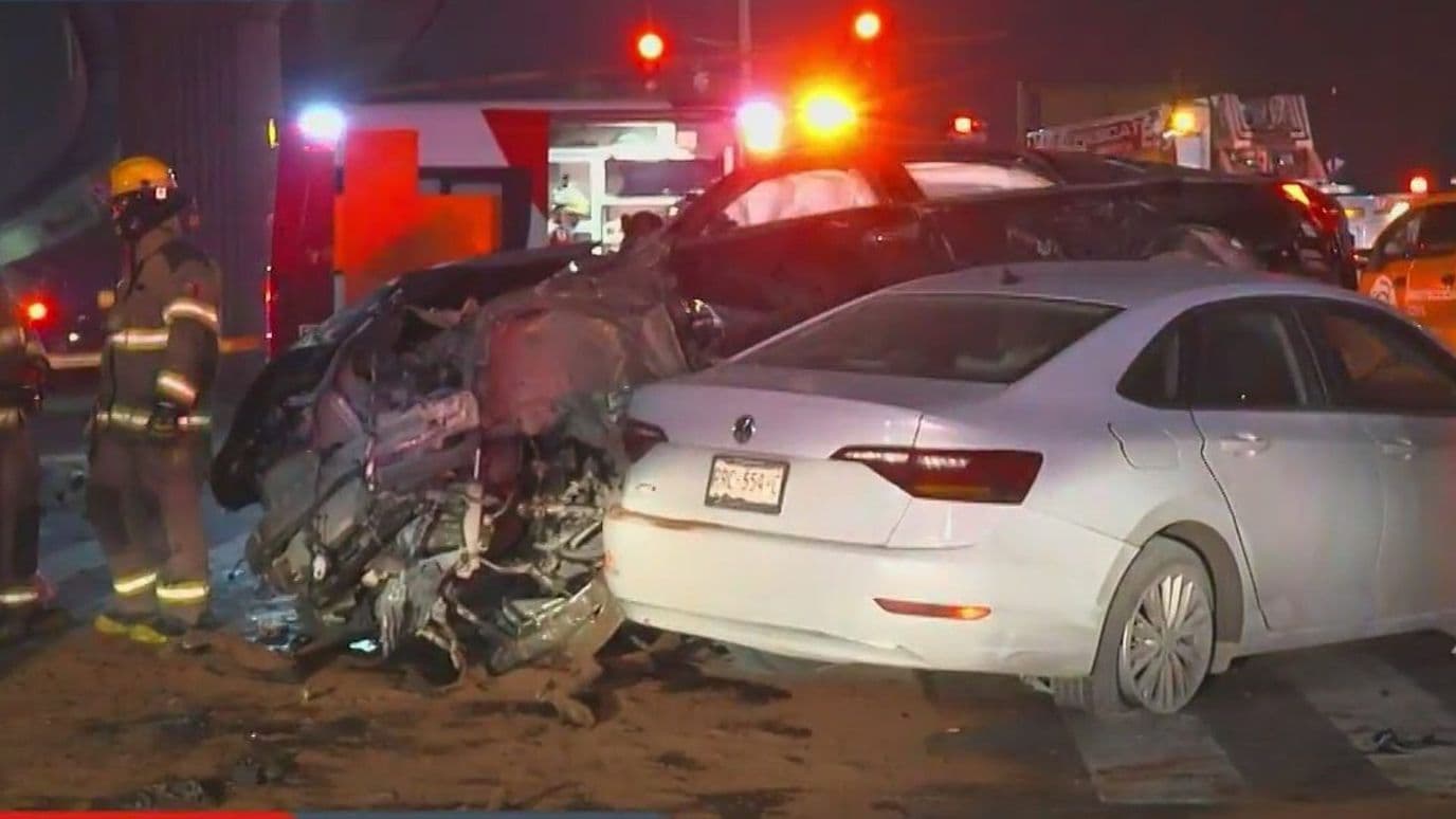 Deja Choque Un Muerto y Dos Heridos en Col. Valle Morelos en Monterrey