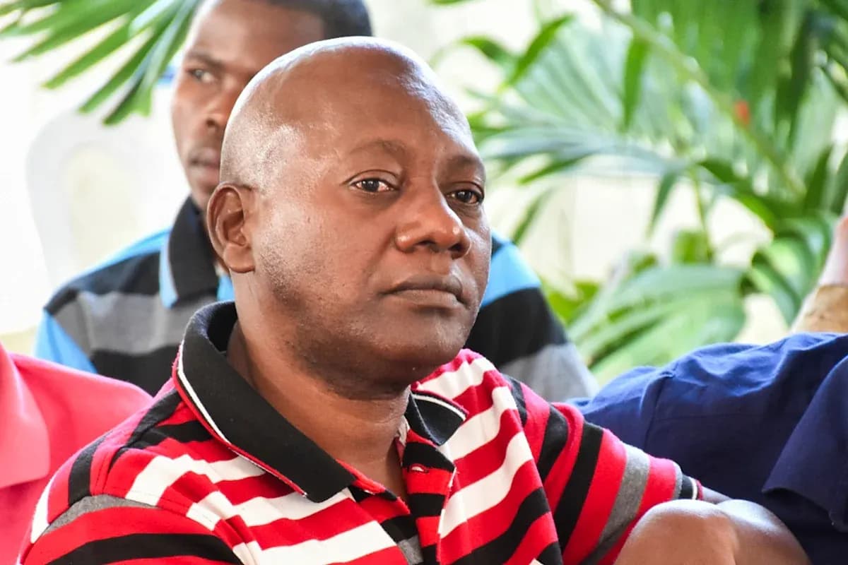 Paul Mackenzie, líder de la secta en Kenia. Foto: AP