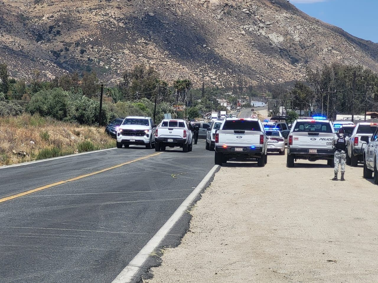 Frustran fuga de sujeto armado en Tecate
