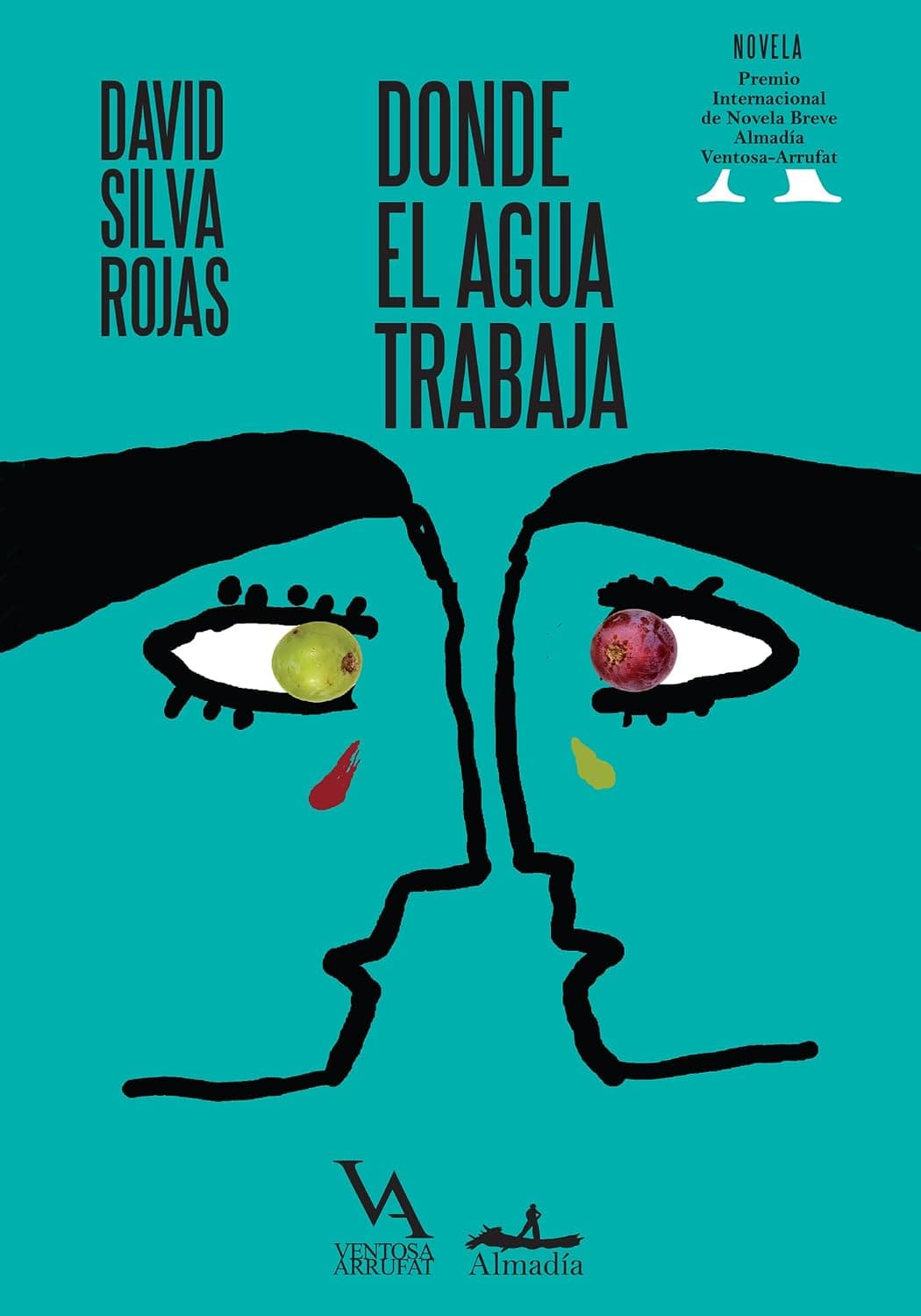 Portada de Donde el agua trabaja de David Silva Rojas