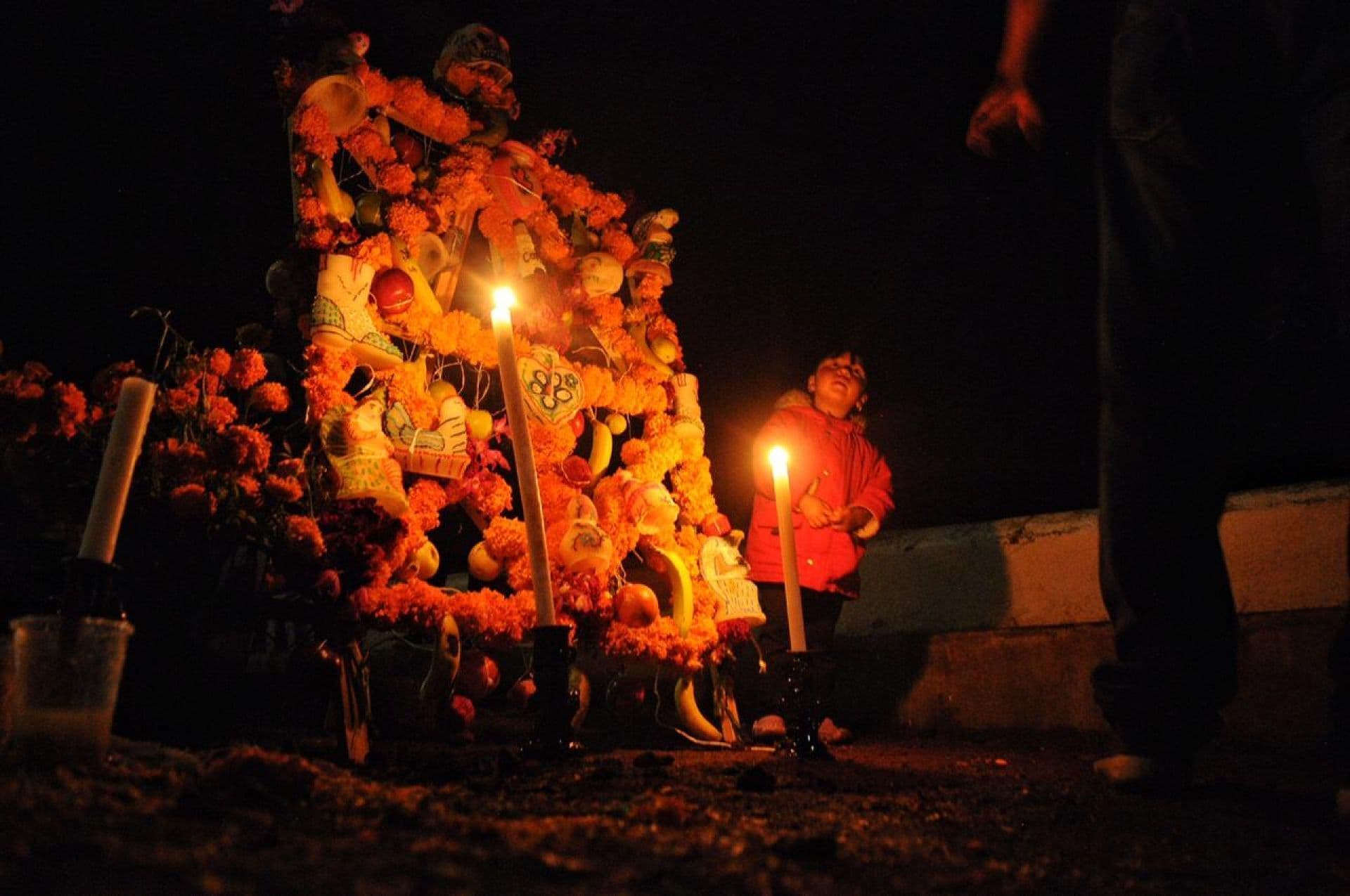Celebración de Día de Muertos en Janitzio