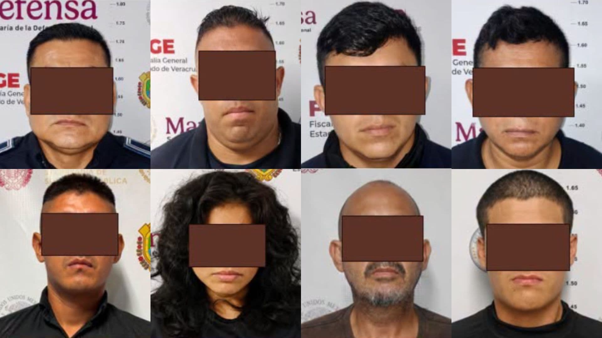 8 personas fueron detenidas