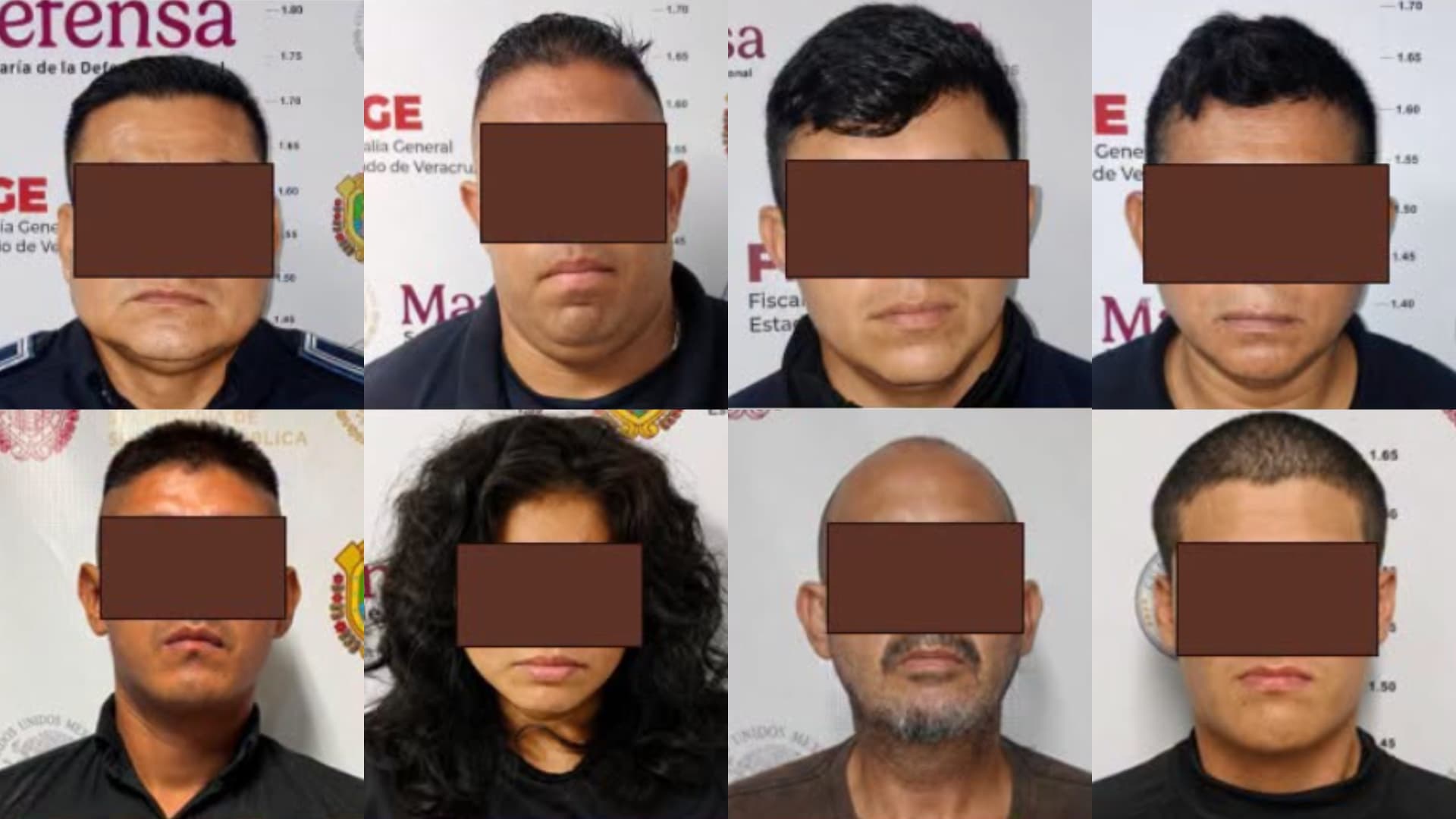 8 personas fueron detenidas