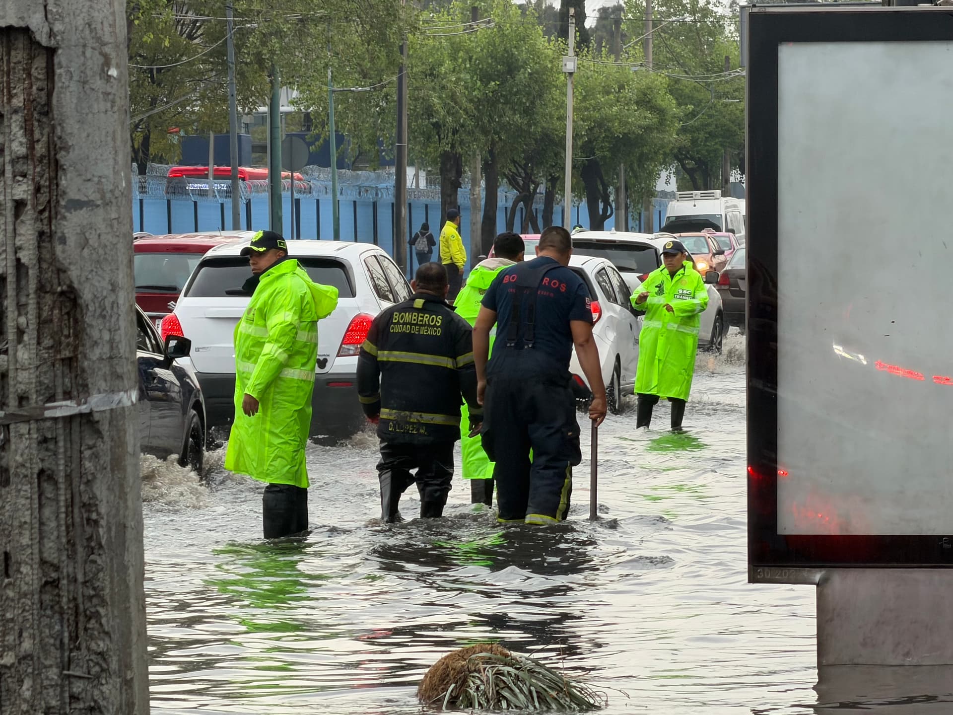 Afectaciones por lluvia en el eje uno  · Aeropuerto Internacional de la Ciudad de México, Venustiano Carranza | Lizandro González Guerrero