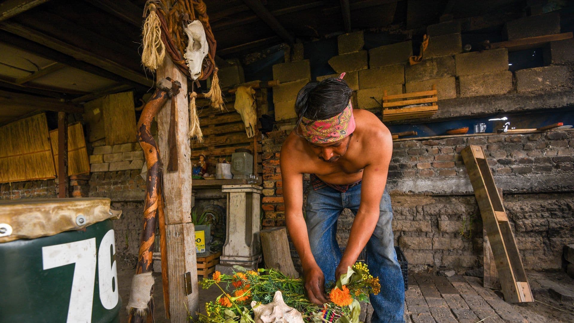 Temazcal y su medicina tradicional con etnoherbolaria