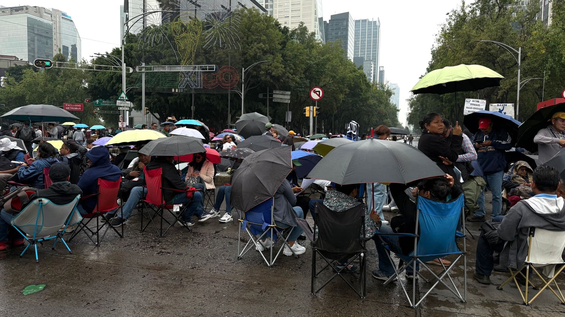 ¿Dónde Hay Bloqueos de la CNTE Hoy en CDMX? Zona Afectada por Manifestación
