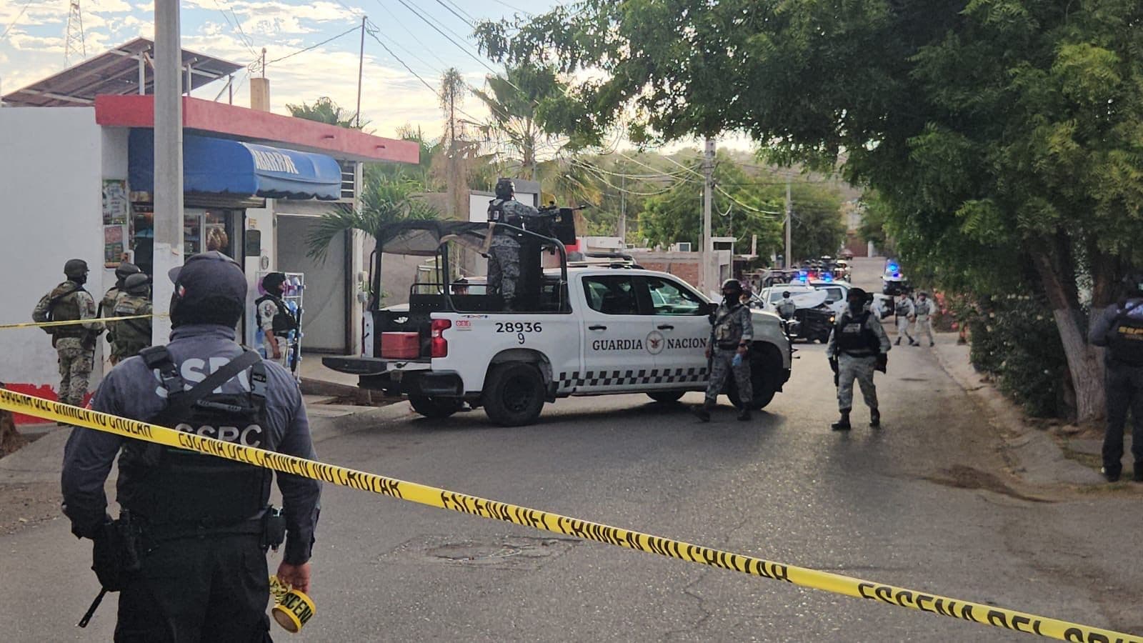 Enfrentamiento Armado en Culiacán deja Detenidos y Elementos de la GN Lesionados