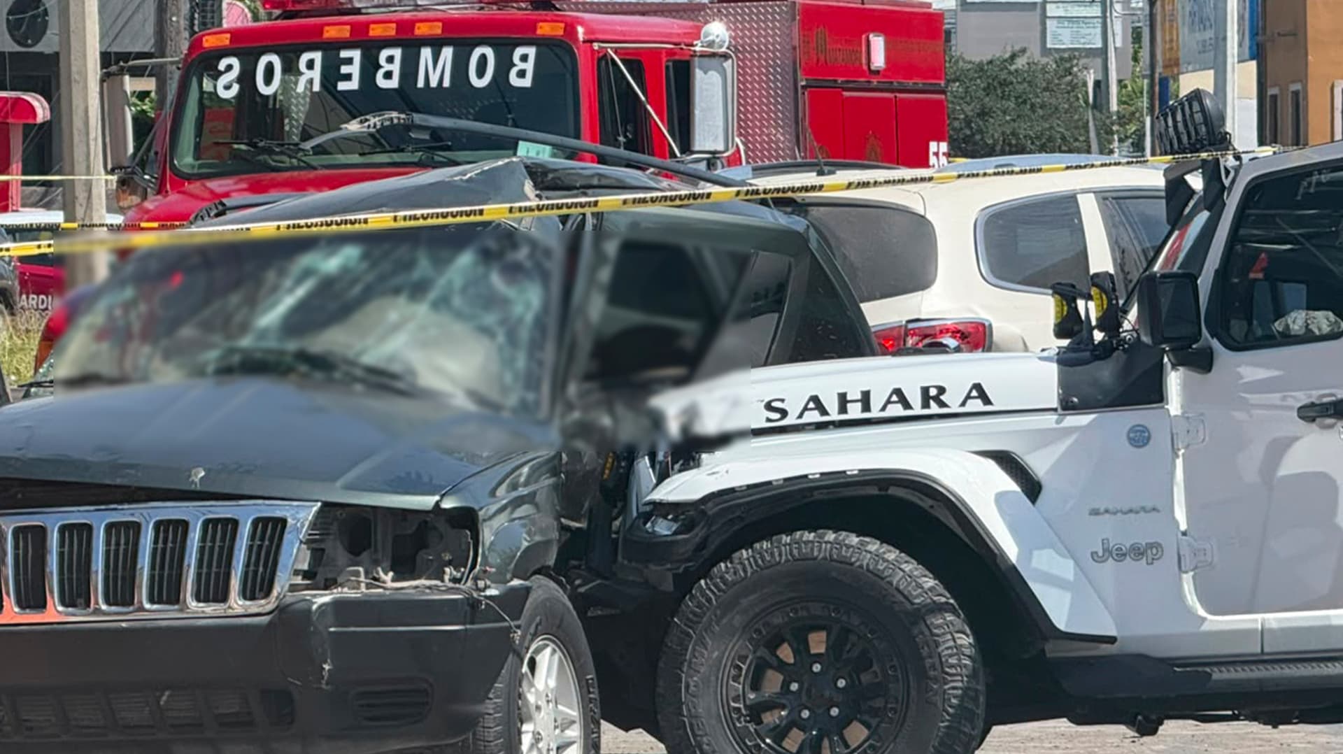 Cuerpos de Emergencia Atienden Accidente en Matamoros
