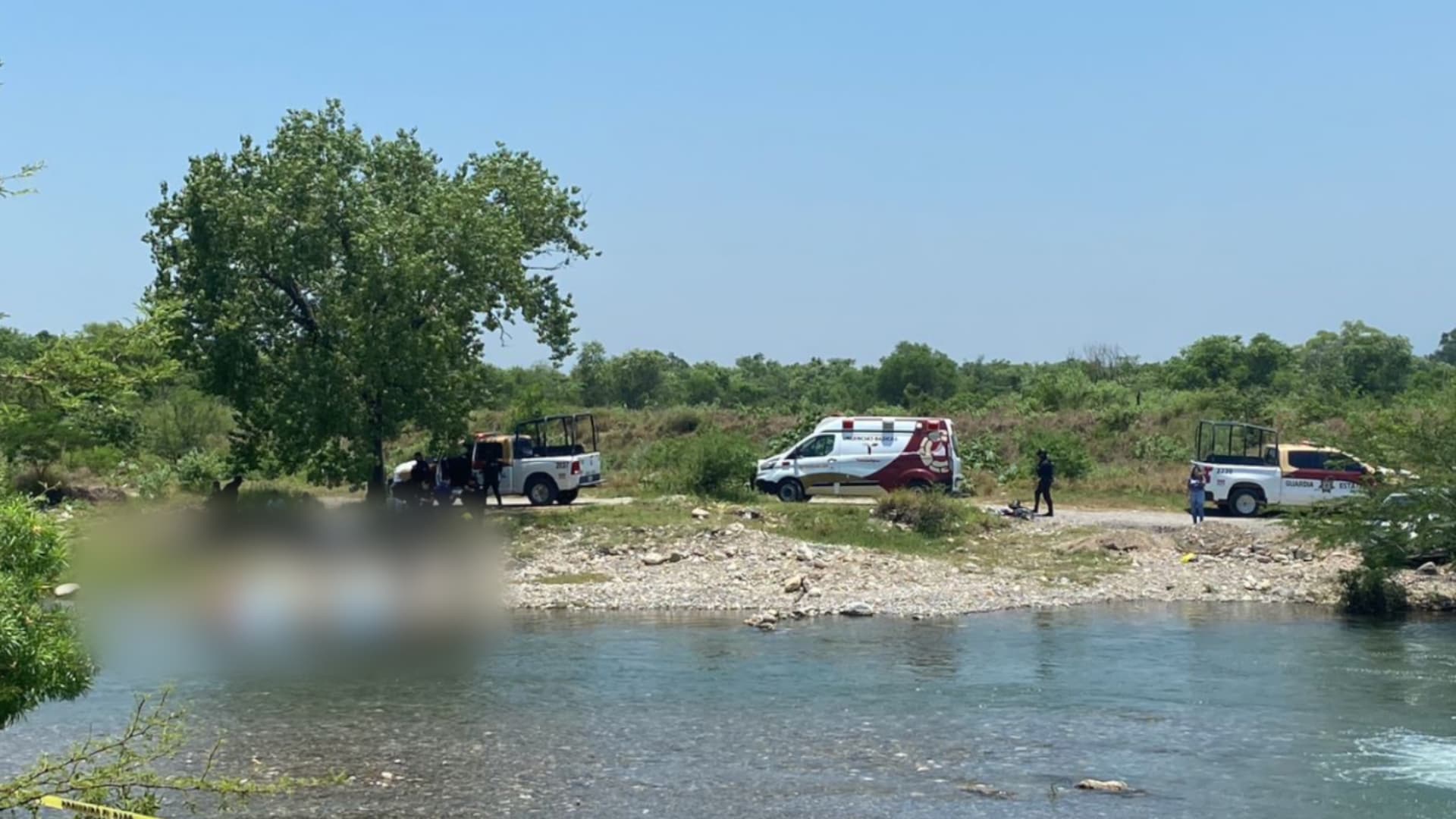 Mueren Padre, Madre e Hija de 8 Años en el Río San Francisco de Ciudad Victoria; Esto Pasó