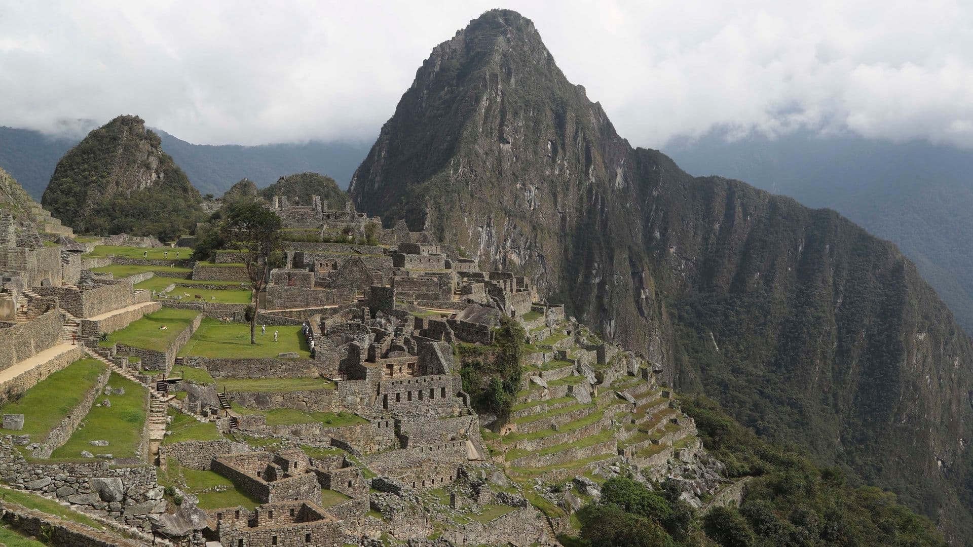 El sitio arqueológico de Machu Picchu. Foto: AP