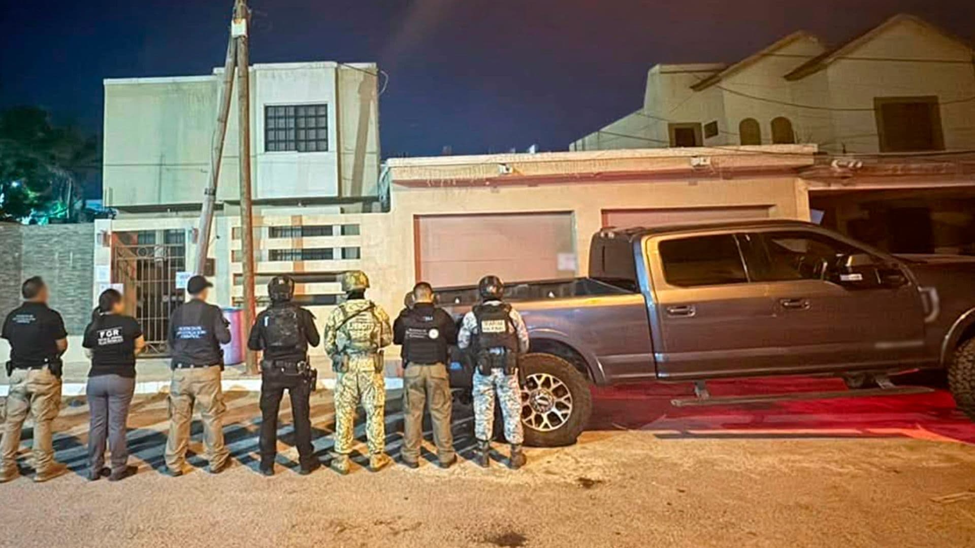 Catean Inmueble en Reynosa y Aseguran Vehículo con Blindaje Artesanal