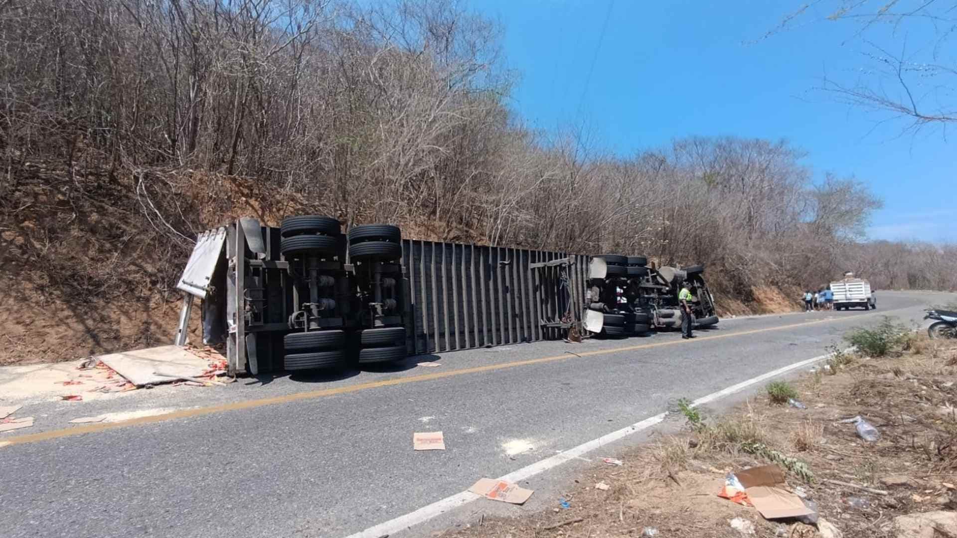 Accidentes en Carreteras. Foto: Guardia Nacional