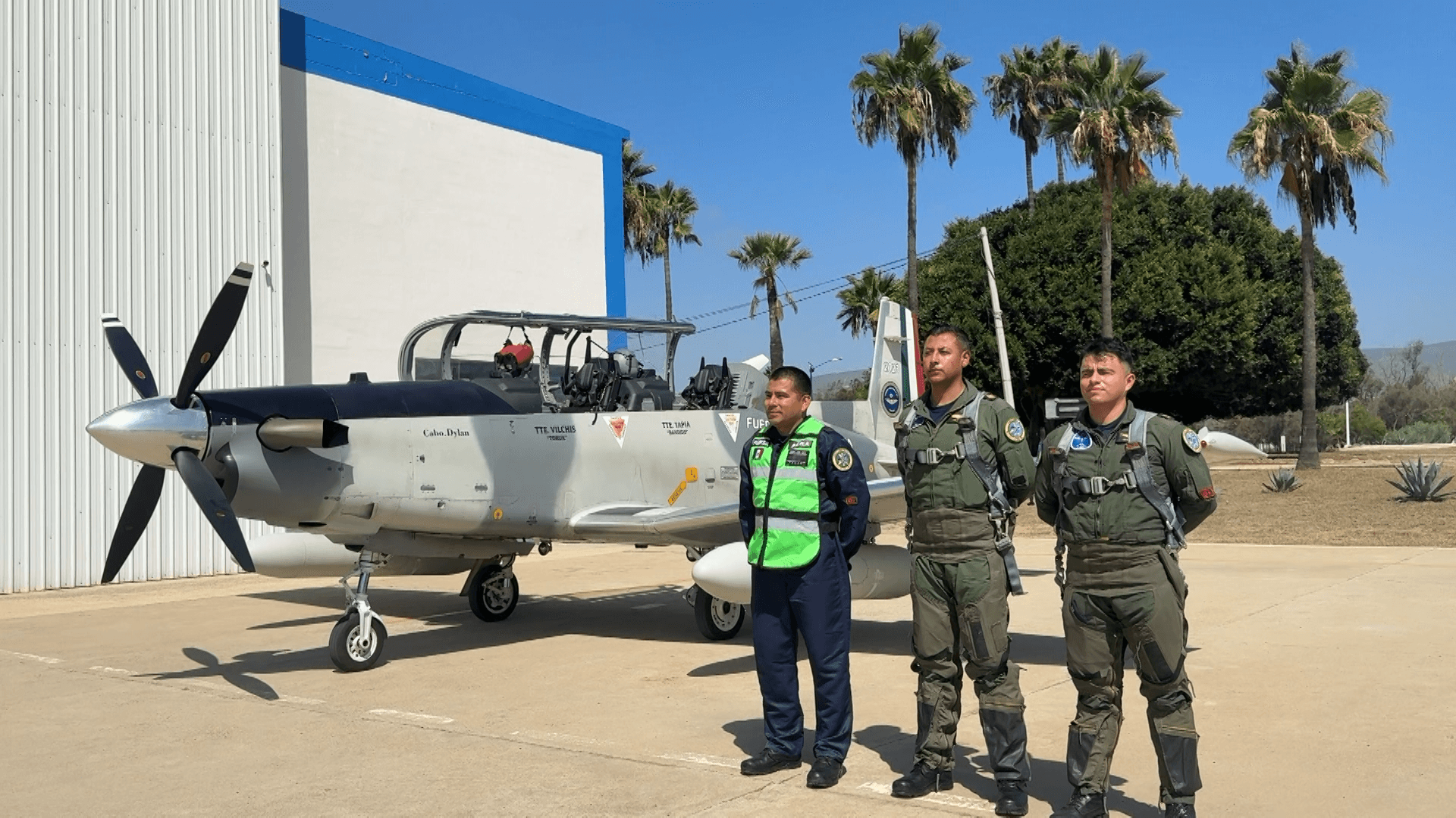Fuerzas Aéreas de México y EUA Simulan Intercepción de Aeronave en Ensenada, BC