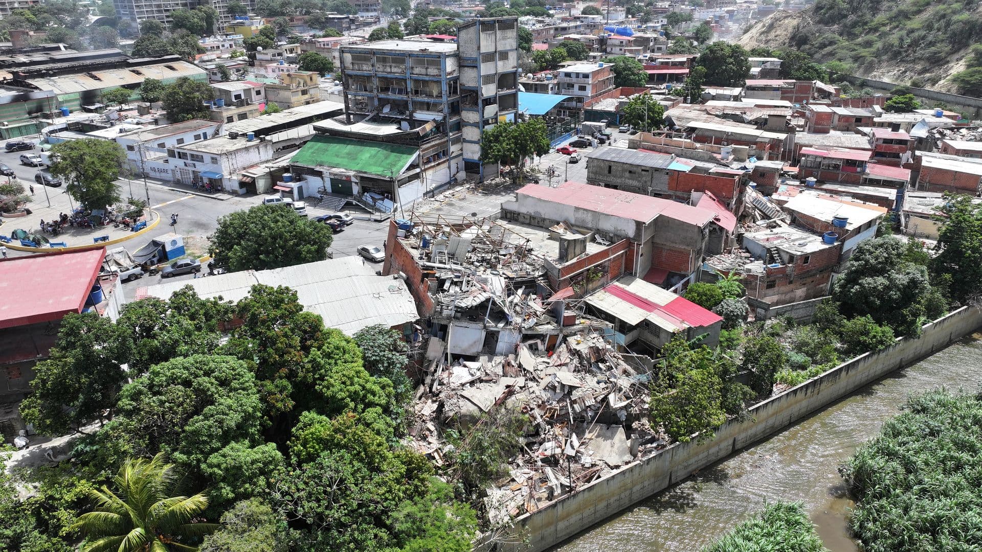 Afectaciones por el doble terremoto en Venezuela. Foto: N+