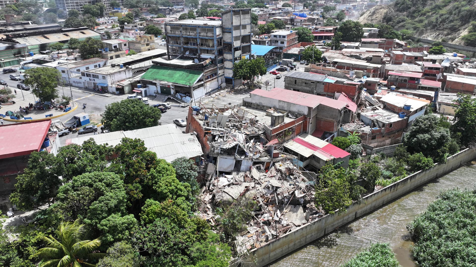 Afectaciones por el doble terremoto en Venezuela. Foto: N+