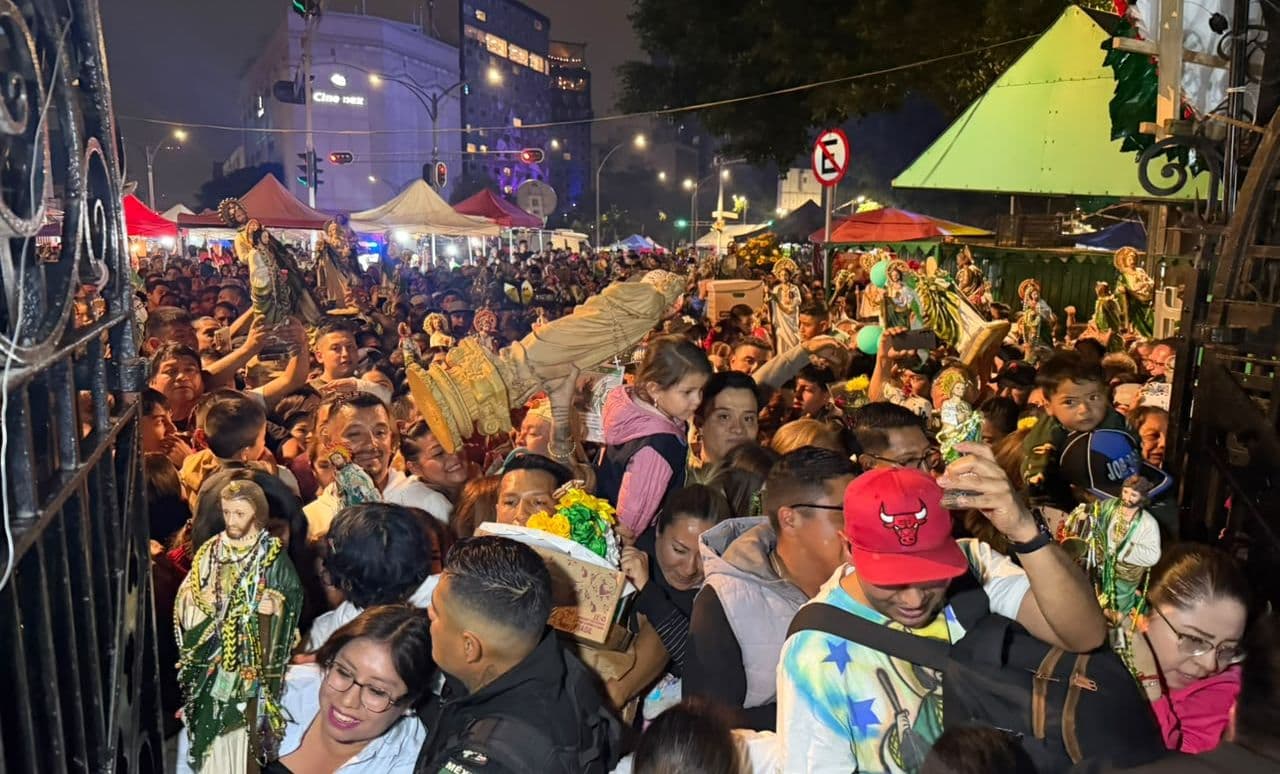 Con Accidentes y Extraviados: Así Termina Celebración por San Judas Tadeo en CDMX