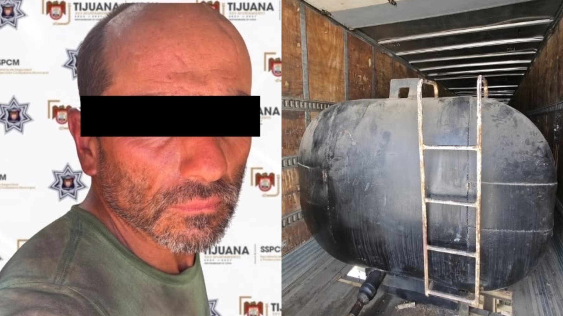 Aseguran Tractocamión con 5 Mil Litros de Combustible en Tijuana, BC