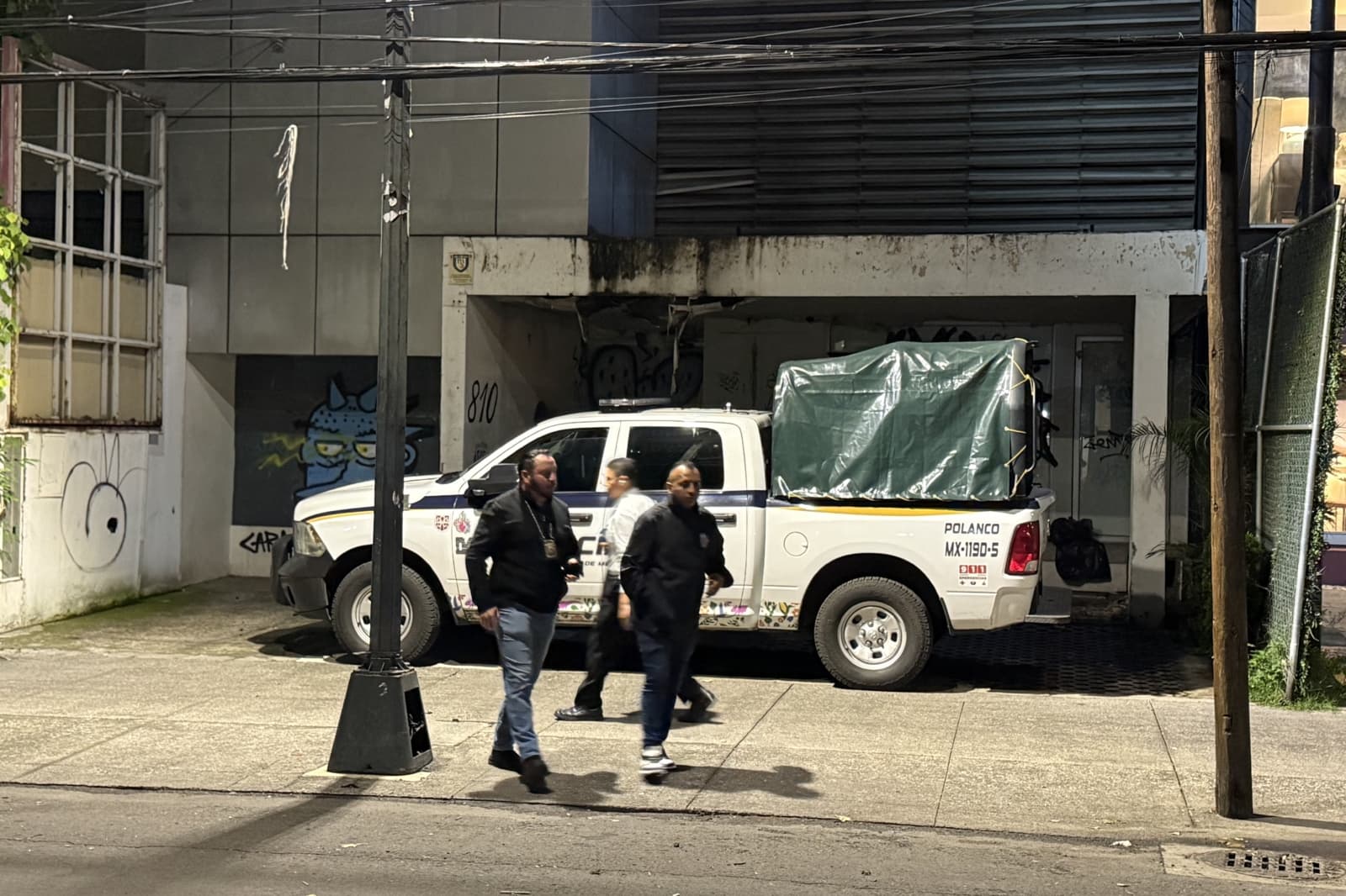 Asesinato en Polanco. Foto: N+