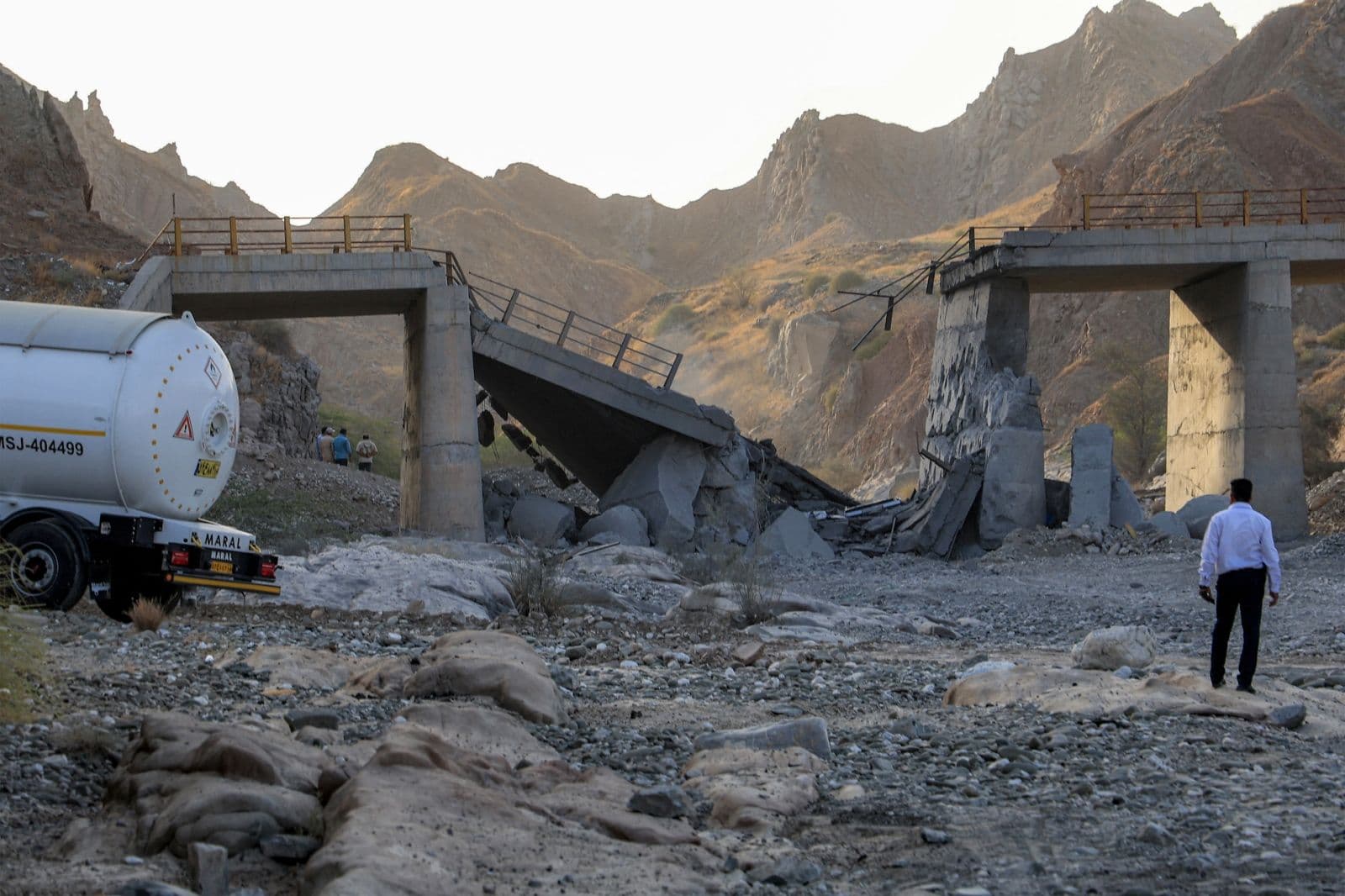 Ataque en Irán. Foto: AFP