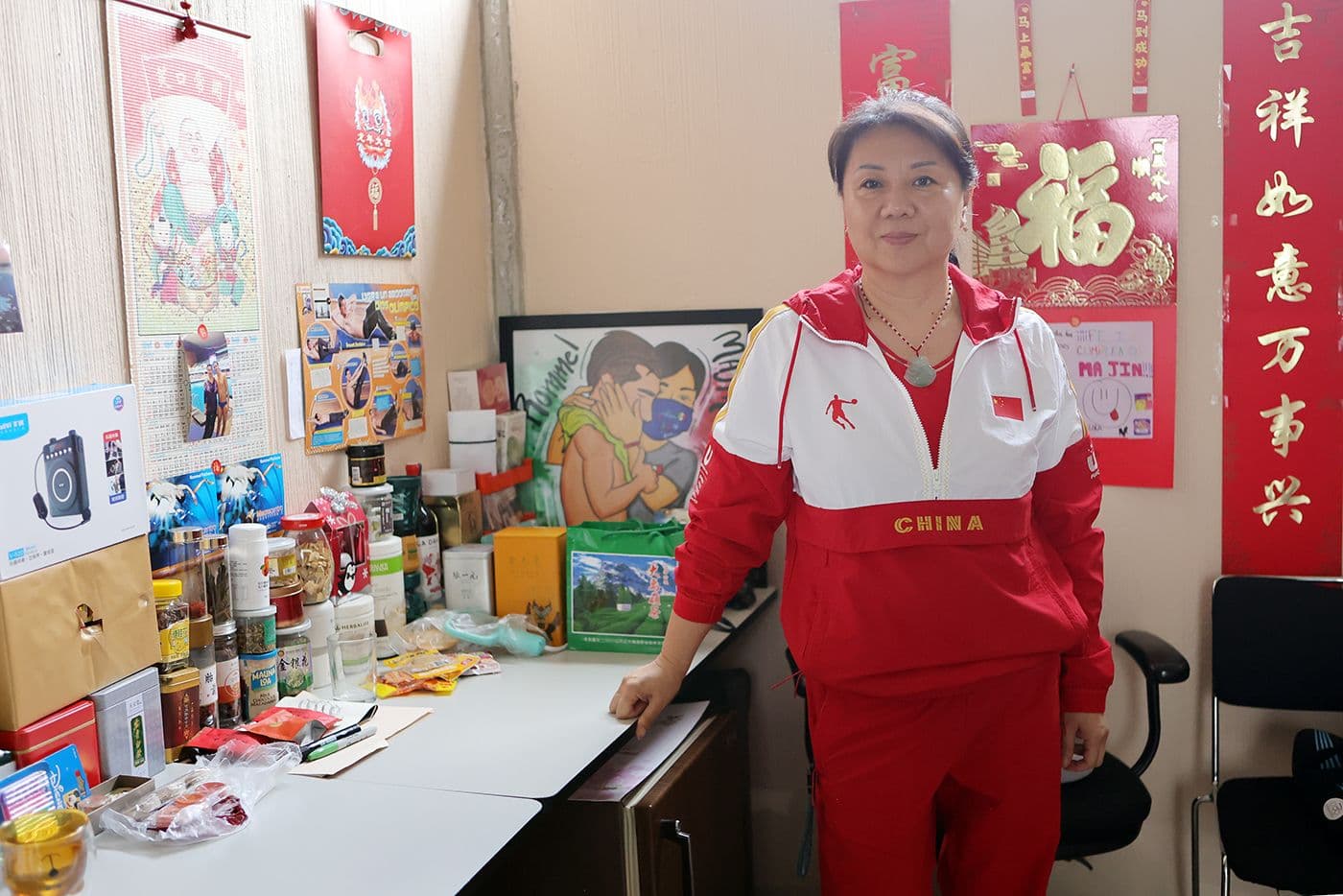 La entrenadora china Ma Jin. Foto: Gobierno de México