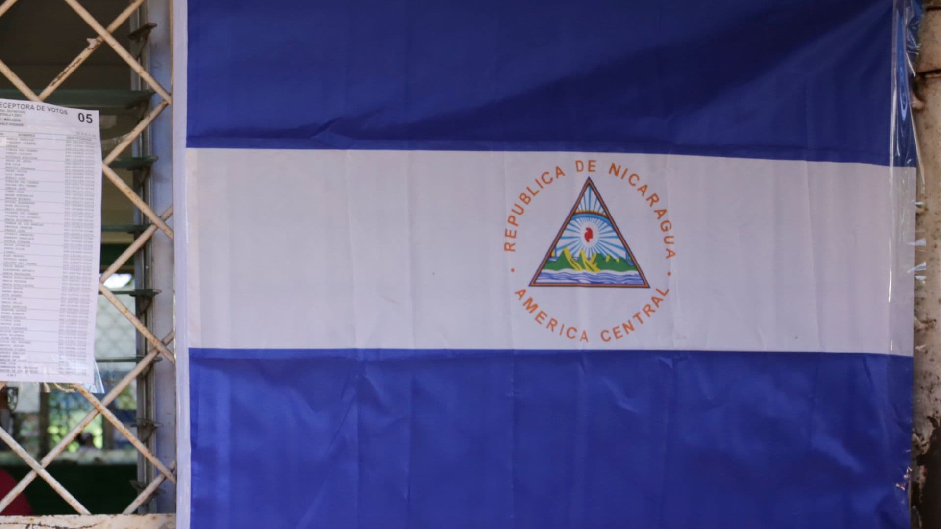Bandera de Nicaragua. Foto: AP/ archivo