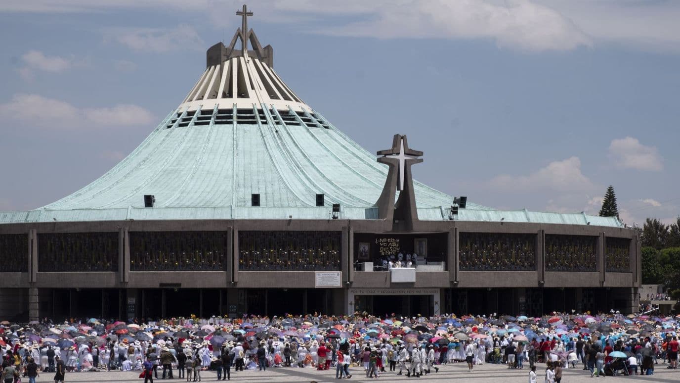 Basílica de Guadalupe en la Ciudad de México