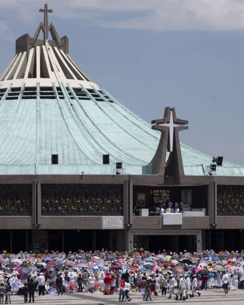 Basílica de Guadalupe en la Ciudad de México