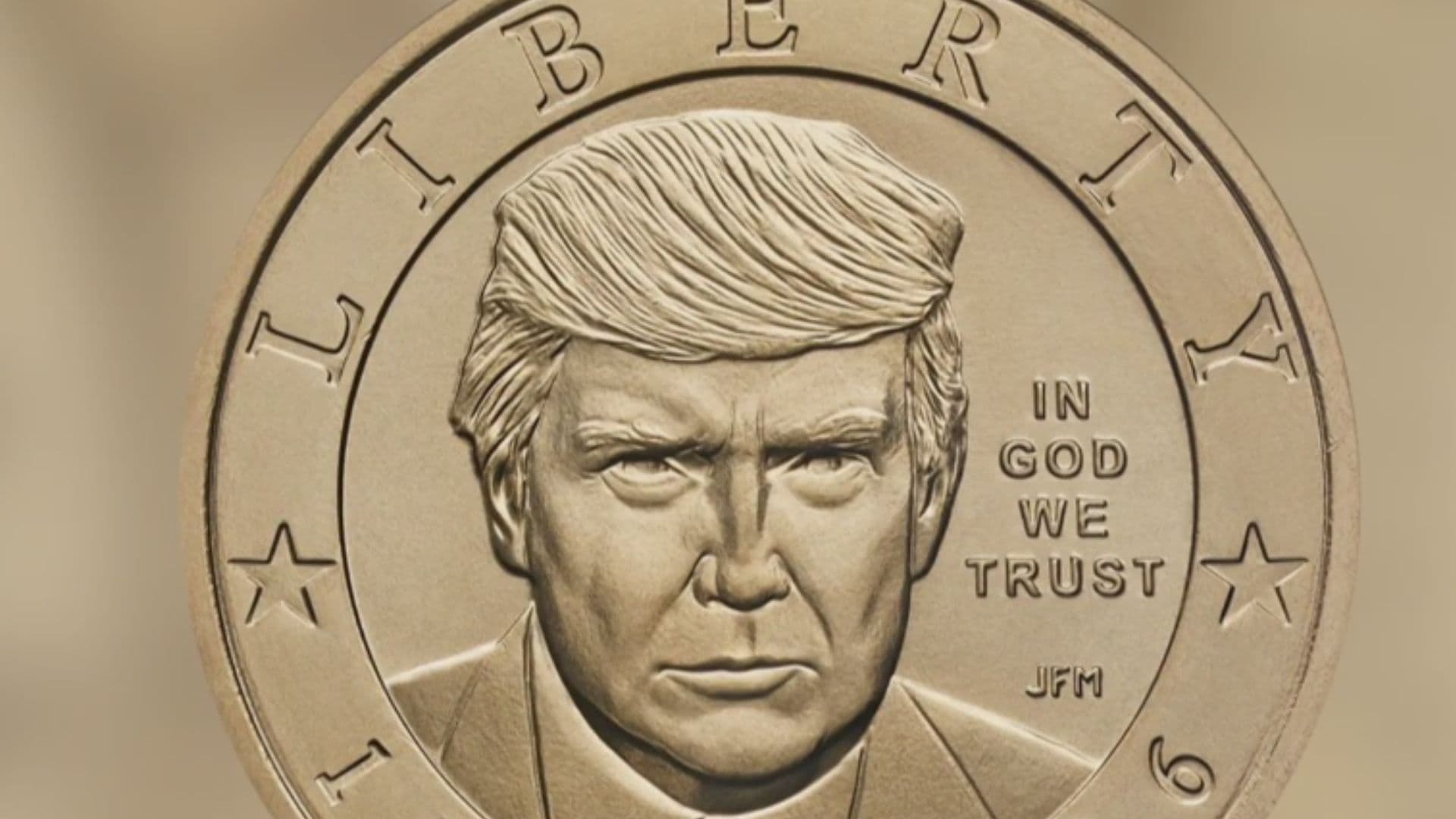 Así es la Moneda de Donald Trump del Departamento del Tesoro de EUA